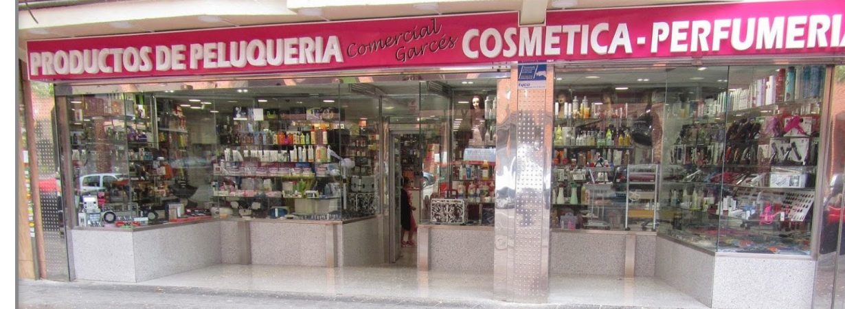 Fachada de Comercial Garcés en Madrid
